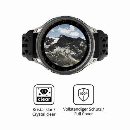 Dünne und klare Folie passend zugeschnitten für Amazfit Cheetah 2 Pro