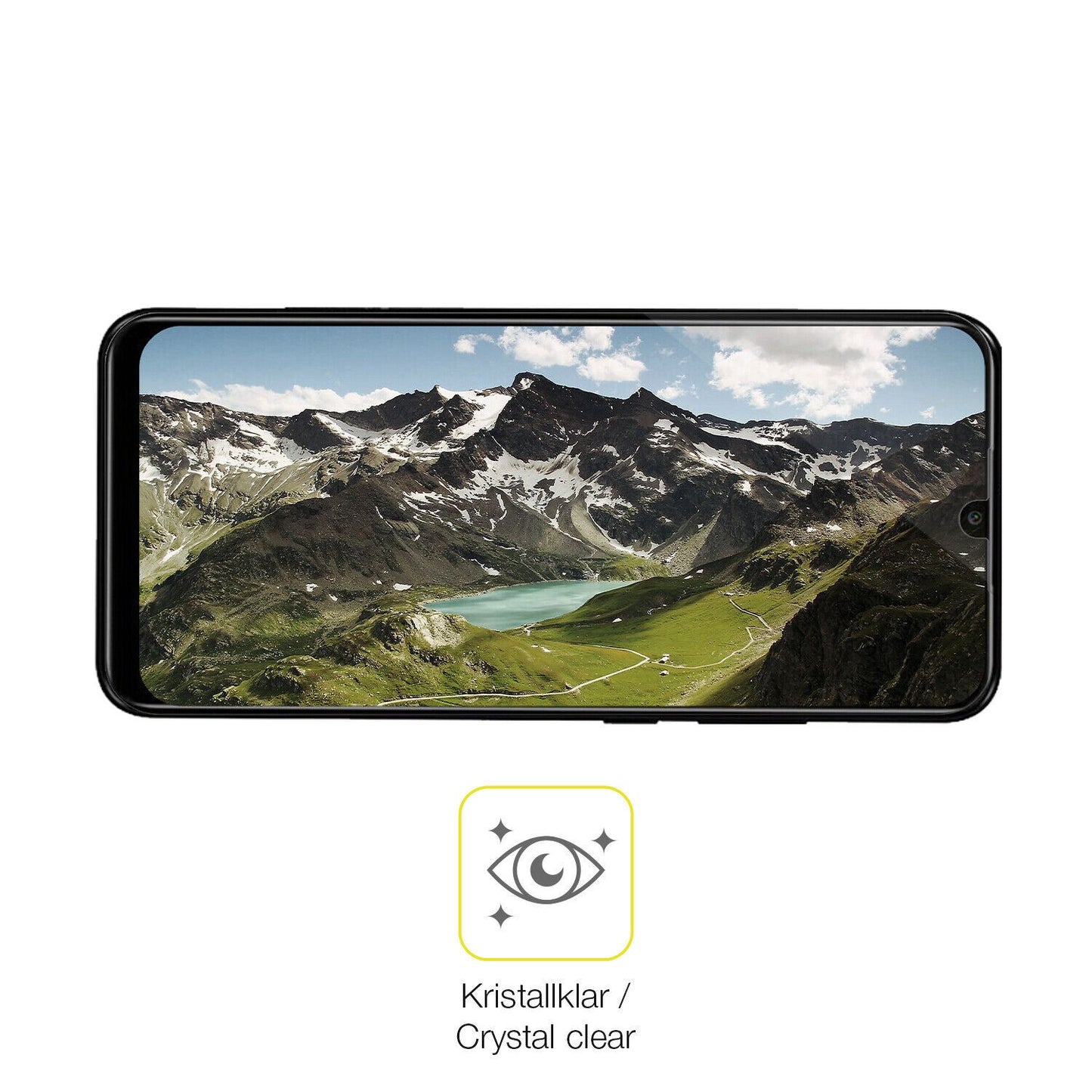 Dünne und klare Folie passend zugeschnitten für BLU S91 Pro