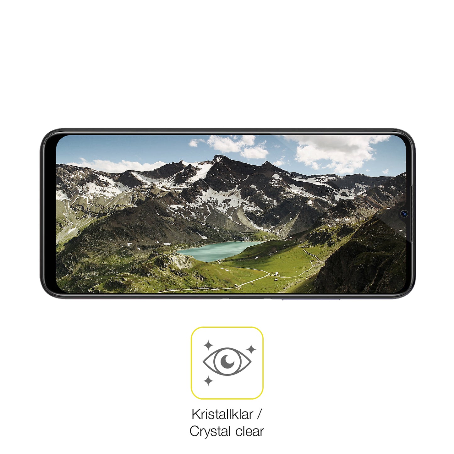 Dünne und klare Folie passend zugeschnitten für Doogee N50 Pro