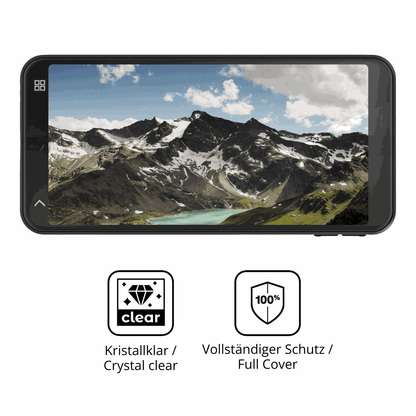 D�nne und klare Folie passend zugeschnitten f�r Emporia Smart ME 7