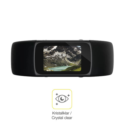 Dünne und klare Folie passend zugeschnitten für Fitbit Charge 6