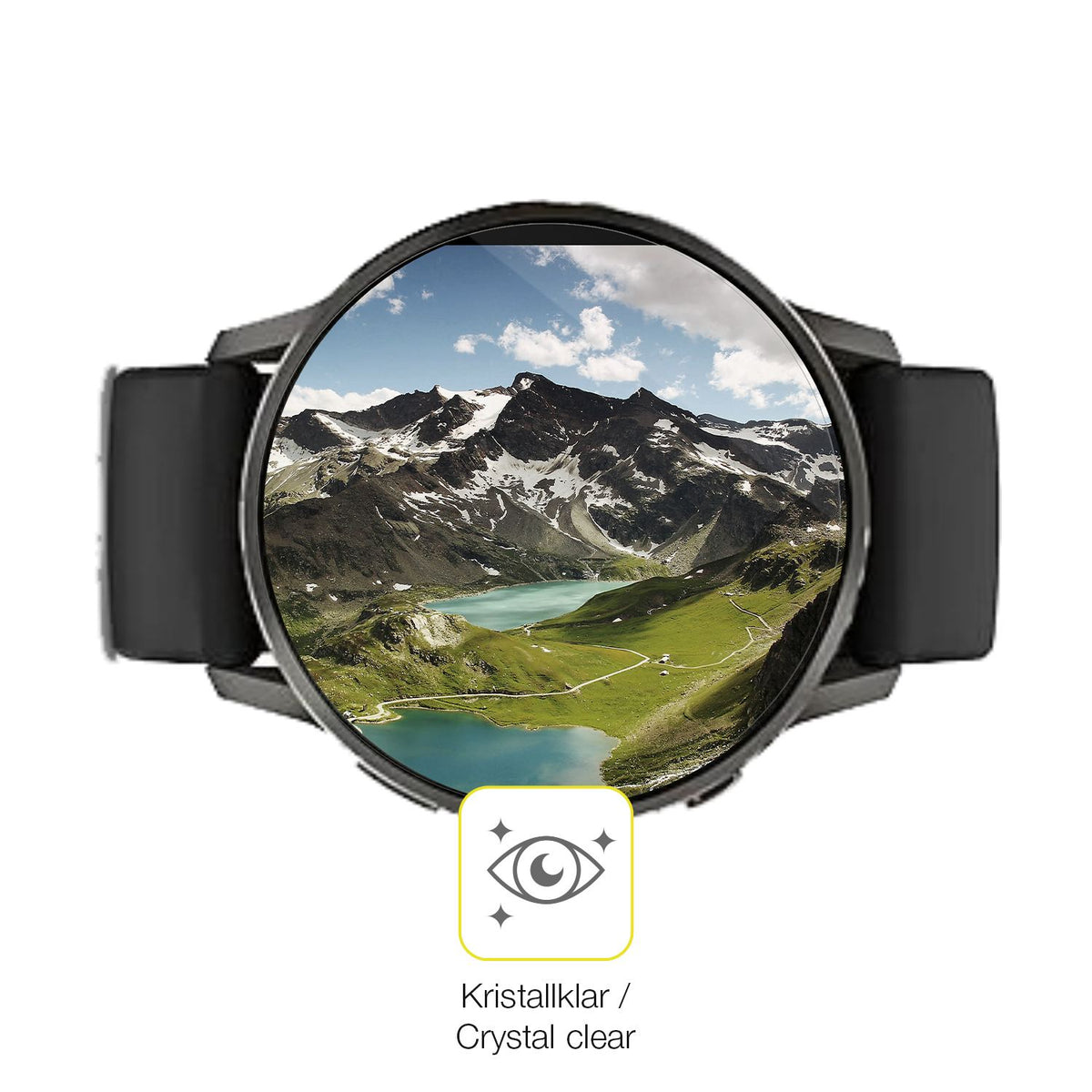 Dünne und klare Folie passend zugeschnitten für Garmin Venu 4 41mm