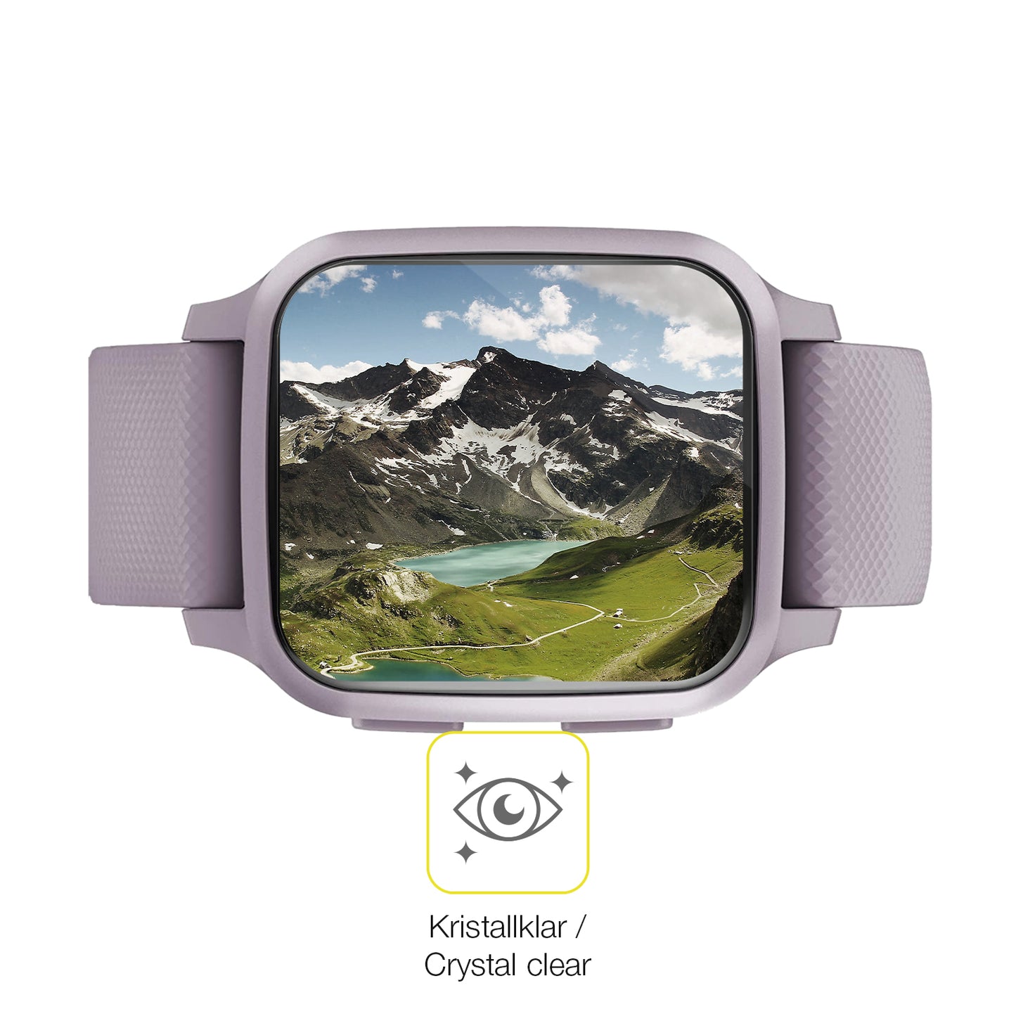 Dünne und klare Folie passend zugeschnitten für Garmin Venu Sq 2