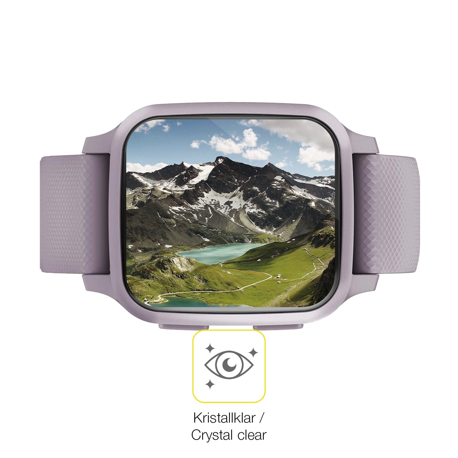 Dünne und klare Folie passend zugeschnitten für Garmin Venu Sq 2