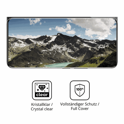 Dünne und klare Folie passend zugeschnitten für Honor 100