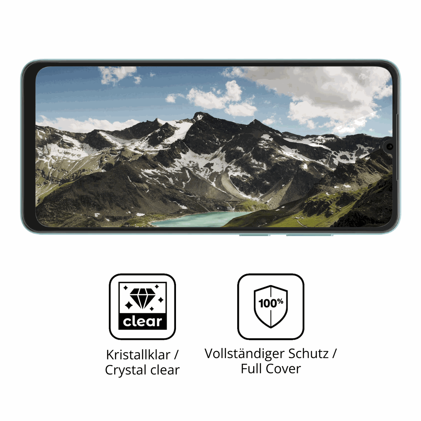 Dünne und klare Folie passend zugeschnitten für Honor Play 11C