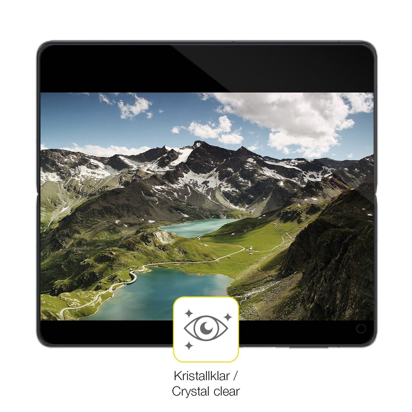 Dünne und klare Folie passend zugeschnitten für Huawei Mate X3 Innenseite