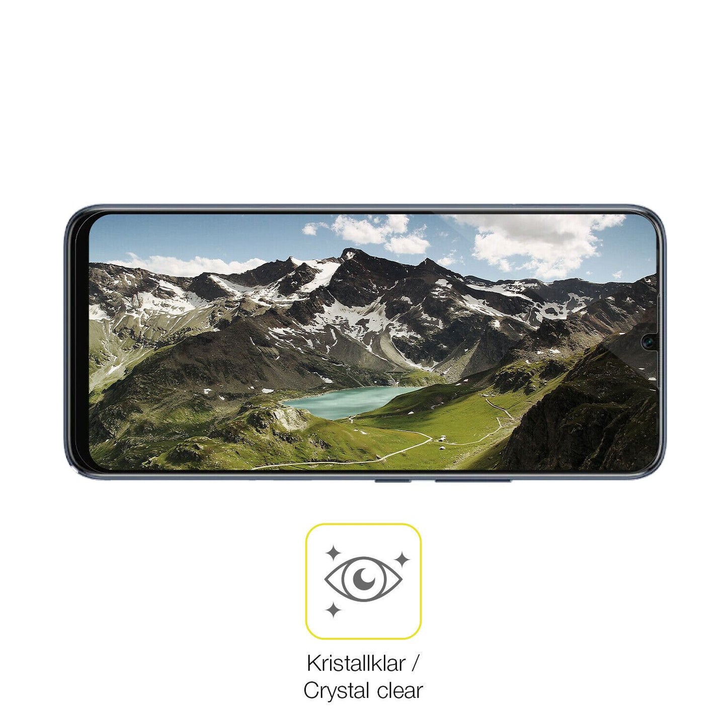 Dünne und klare Folie passend zugeschnitten für Infinix Hot 20i