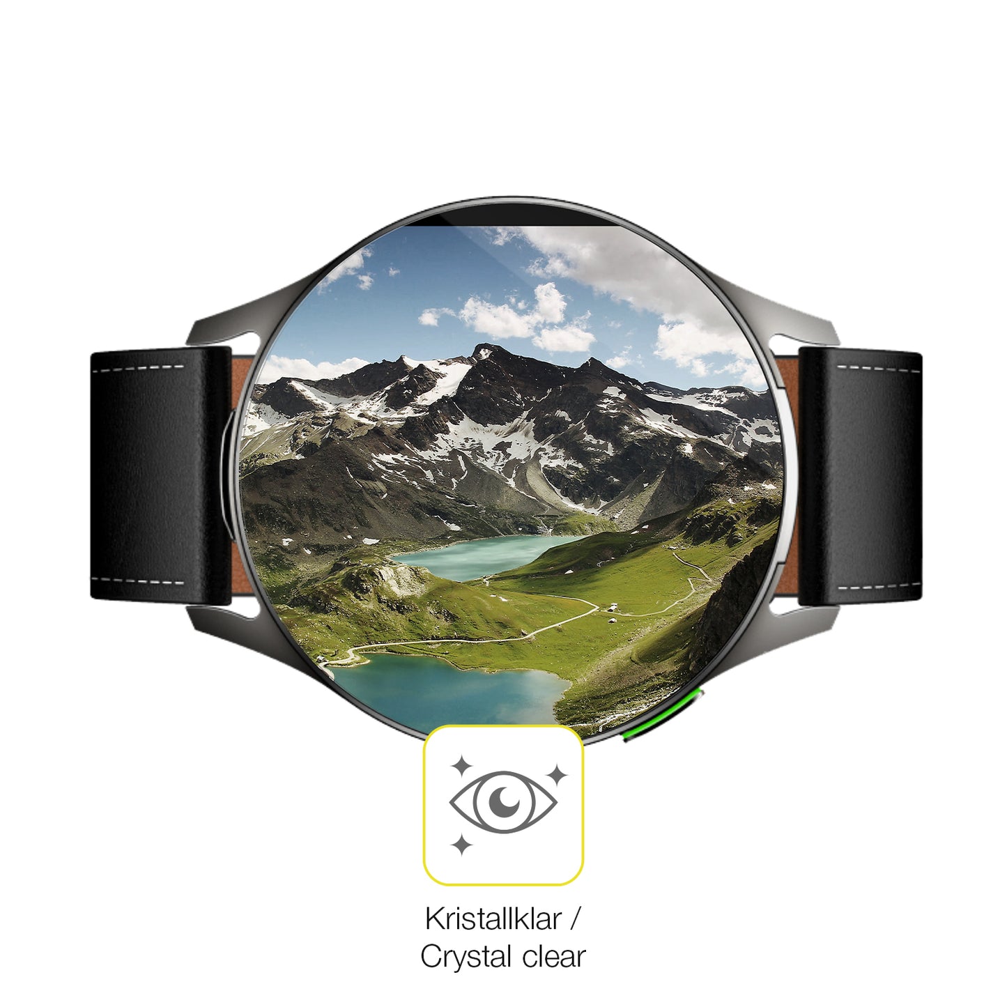 Dünne und klare Folie passend zugeschnitten für Infinix XWatch Pods