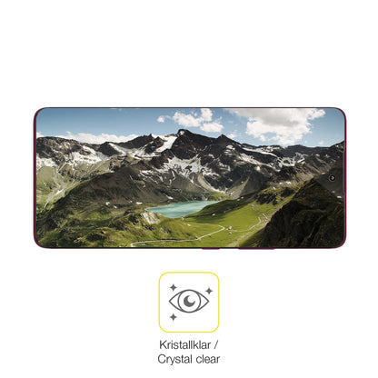 Dünne und klare Folie passend zugeschnitten für Motorola Edge 30 fusion (case friendly)