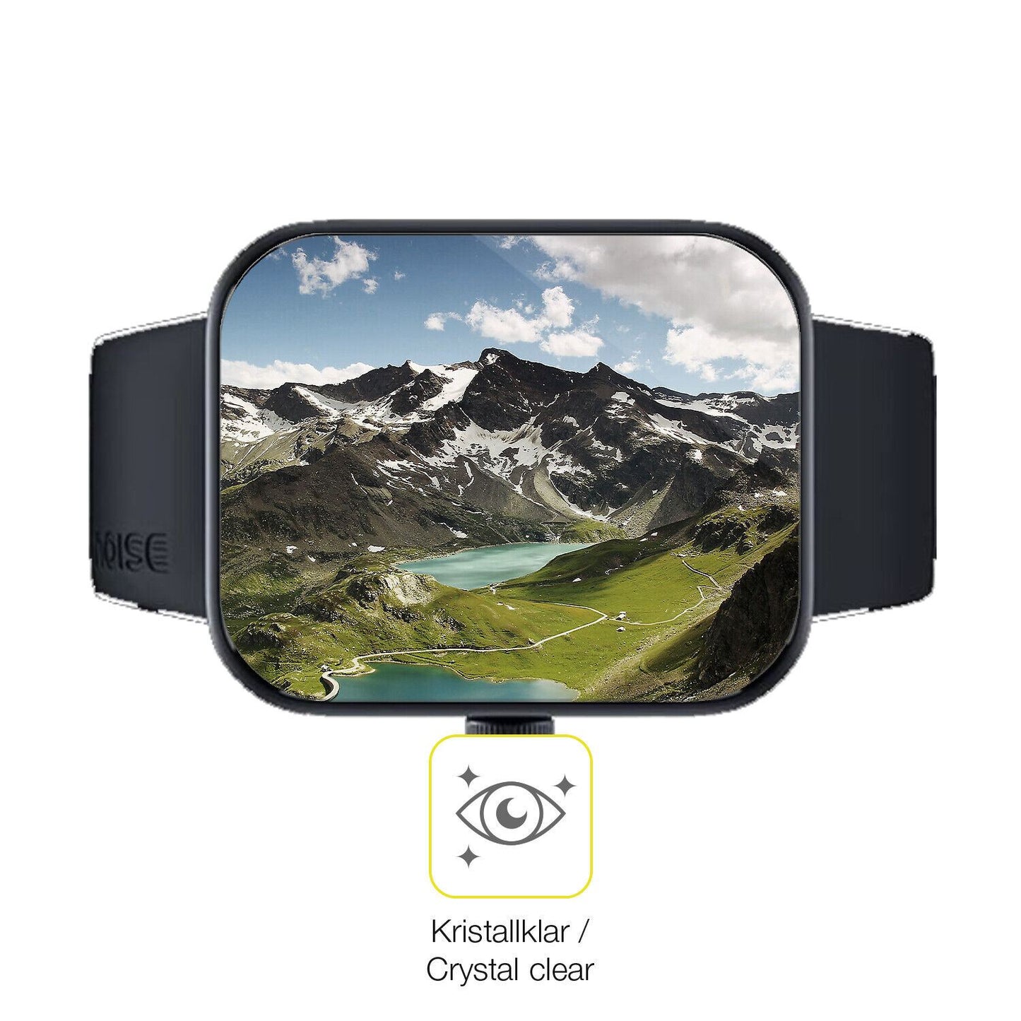 Dünne und klare Folie passend zugeschnitten für Noise ColorFit Pulse Go Buzz