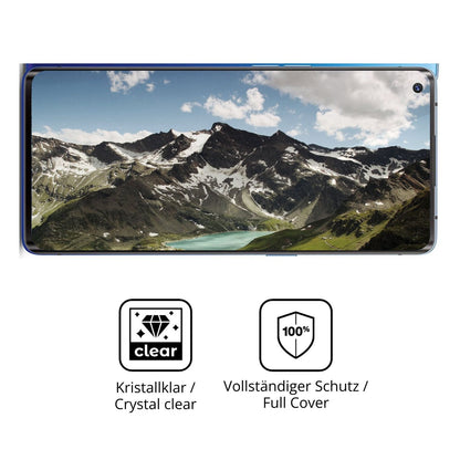 Dünne und klare Folie passend zugeschnitten für Oppo Find X2 Neo