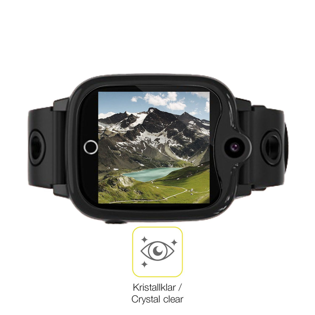 Dünne und klare Folie passend zugeschnitten für Ruopoem 4G Kinder Smartwatch