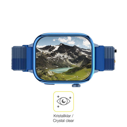 Dünne und klare Folie passend zugeschnitten für Sanorum T40 4G Smartwatch