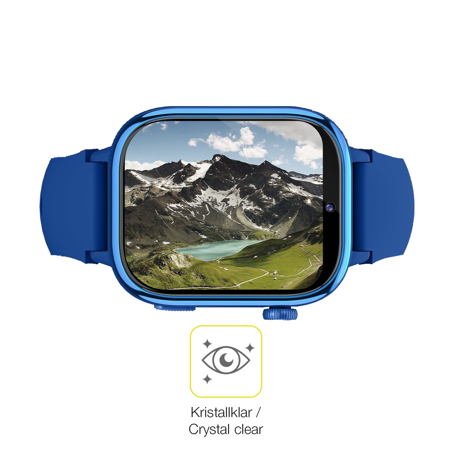 Dünne und klare Folie passend zugeschnitten für Swgota 4G Smartwatch