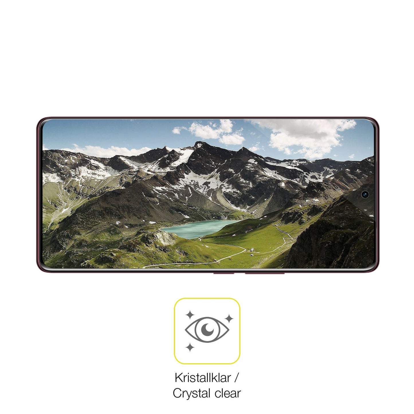 Dünne und klare Folie passend zugeschnitten für Vivo V29e