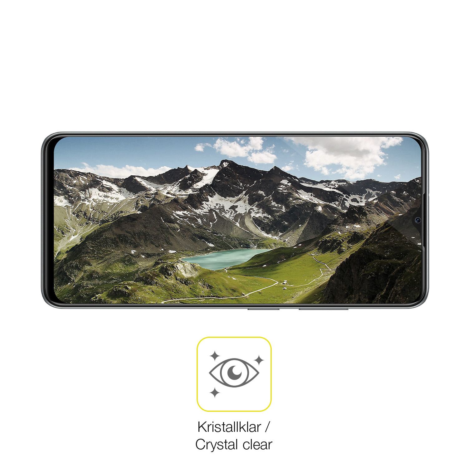 Dünne und klare Folie passend zugeschnitten für ZTE Blade A73