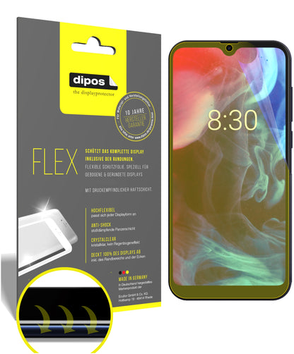 Klare Displayschutzfolie von dipos passend für Archos Oxygen 63, 100% Displayabdeckung und blasenfreie Montage