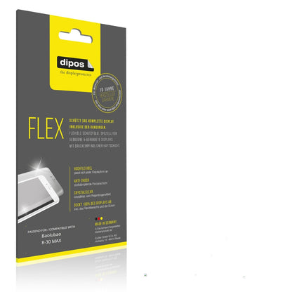 Klare Displayschutzfolie von dipos passend für Baolubao R-30 MAX, 100% Displayabdeckung und blasenfreie Montage