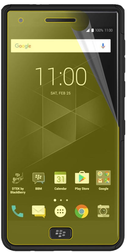 Klare Displayschutzfolie von dipos passend für Blackberry Motion, 100% Displayabdeckung und blasenfreie Montage