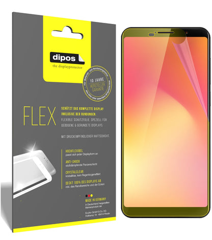 Klare Displayschutzfolie von dipos passend für Cubot Power, 100% Displayabdeckung und blasenfreie Montage