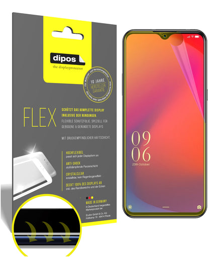 Klare Displayschutzfolie von dipos passend für Doogee X95, 100% Displayabdeckung und blasenfreie Montage