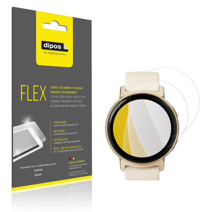 Klare Displayschutzfolie von dipos passend für Hama Arion, 100% Displayabdeckung und blasenfreie Montage