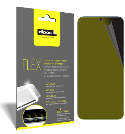 Klare Displayschutzfolie von dipos passend für Honor Play 30 Plus, 100% Displayabdeckung und blasenfreie Montage