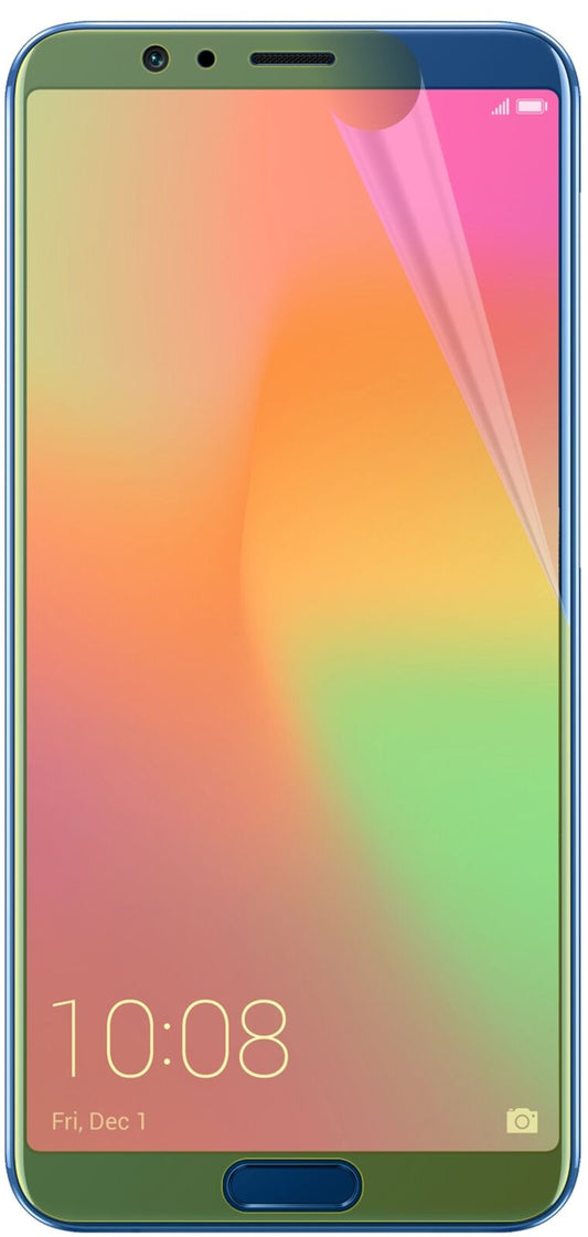 Klare Displayschutzfolie von dipos passend für Huawei Honor View 10, 100% Displayabdeckung und blasenfreie Montage