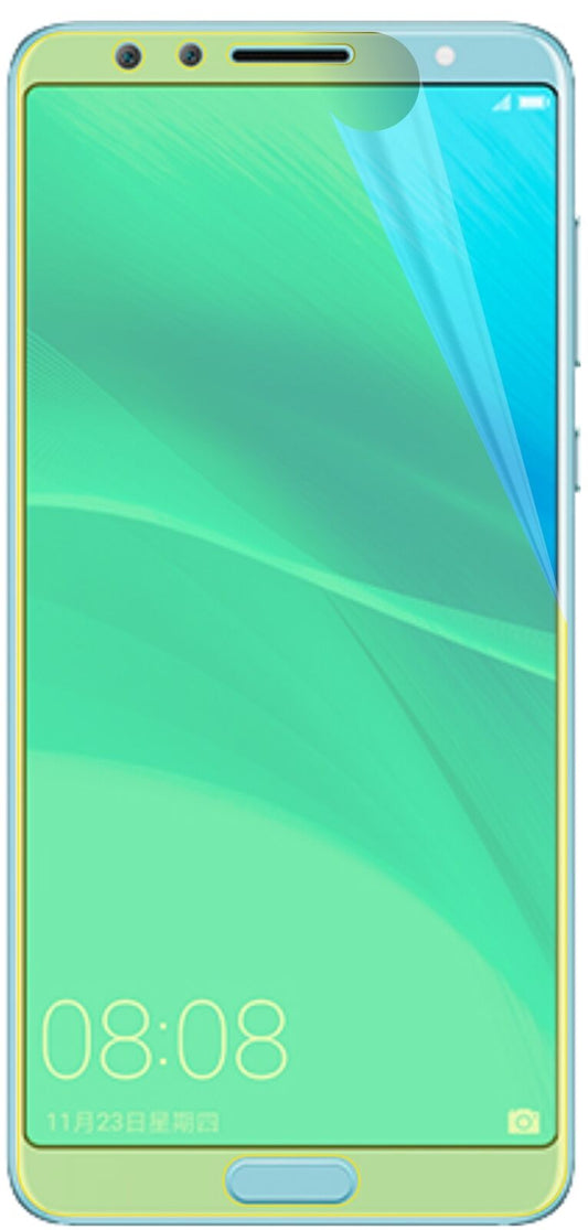 Klare Displayschutzfolie von dipos passend für Huawei Nova 2S, 100% Displayabdeckung und blasenfreie Montage