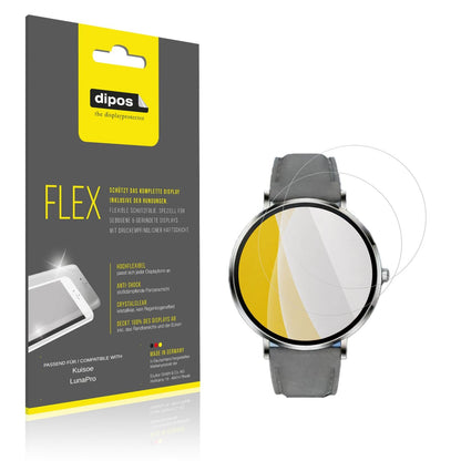 Klare Displayschutzfolie von dipos passend für Kuisoe LunaPro, 100% Displayabdeckung und blasenfreie Montage