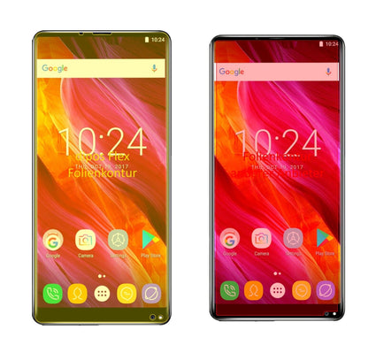 Klare Displayschutzfolie von dipos passend für Oukitel Mix 2, 100% Displayabdeckung und blasenfreie Montage