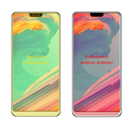 Klare Displayschutzfolie von dipos passend für Ulefone T2 Pro, 100% Displayabdeckung und blasenfreie Montage