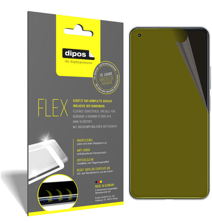 Klare Displayschutzfolie von dipos passend für Xiaomi 11 Lite 5G NE, 100% Displayabdeckung und blasenfreie Montage