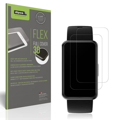 Matte Displayschutzfolie von dipos passend für Asmoda Fitnesstracker 1,47 Zoll, 100% Displayabdeckung und blasenfreie Montage