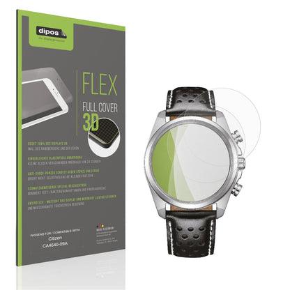 Matte Displayschutzfolie von dipos passend für Citizen CA4640-09A, 100% Displayabdeckung und blasenfreie Montage