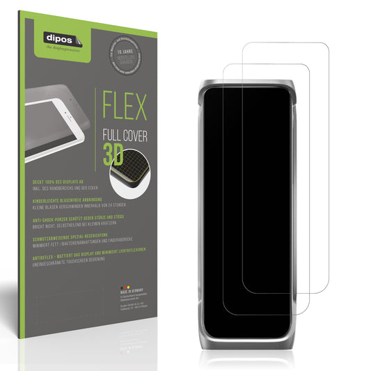 Matte Displayschutzfolie von dipos passend für EcoFlow Rapid Pro X, 100% Displayabdeckung und blasenfreie Montage
