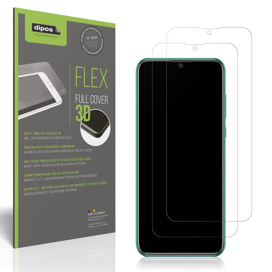 Matte Displayschutzfolie von dipos passend für Huawei Enjoy 50 Pro, 100% Displayabdeckung und blasenfreie Montage