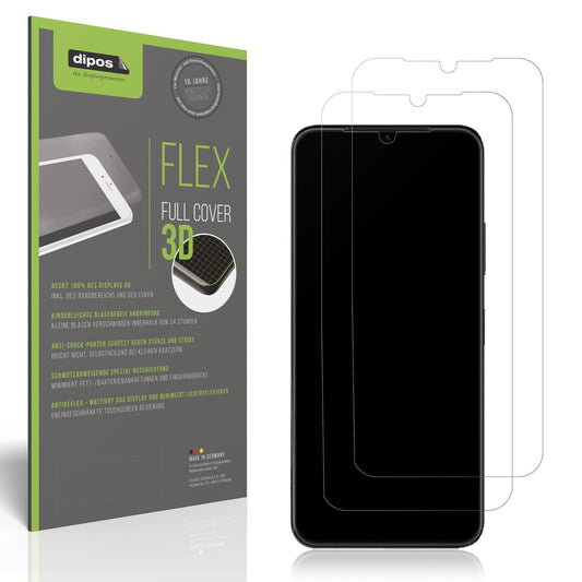 Matte Displayschutzfolie von dipos passend für Huawei Enjoy 50Z, 100% Displayabdeckung und blasenfreie Montage