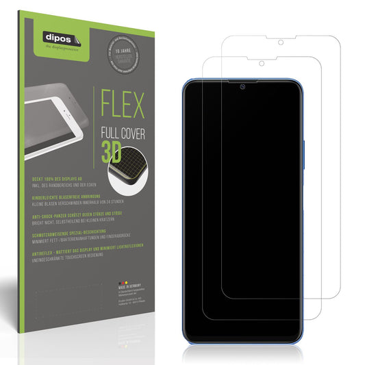 Matte Displayschutzfolie von dipos passend für HUAWEI Enjoy 70z, 100% Displayabdeckung und blasenfreie Montage