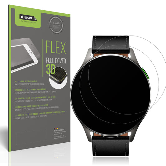 Matte Displayschutzfolie von dipos passend für Infinix XWatch Pods, 100% Displayabdeckung und blasenfreie Montage
