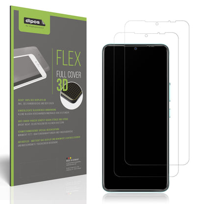 Matte Displayschutzfolie von dipos passend für Itel A49, 100% Displayabdeckung und blasenfreie Montage