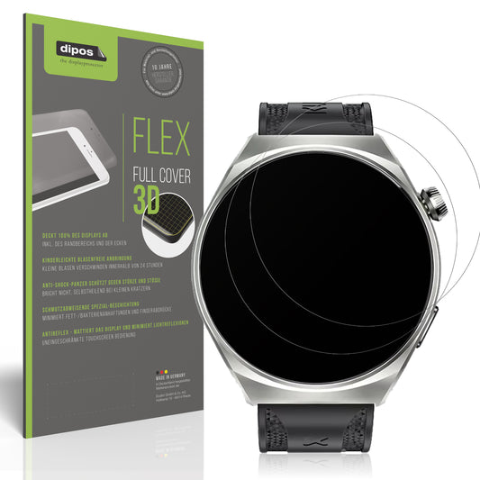 Matte Displayschutzfolie von dipos passend für Kumi GW6 1.43 Zoll, 100% Displayabdeckung und blasenfreie Montage