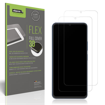 Matte Displayschutzfolie von dipos passend für Lava Blaze Dragon 5G, 100% Displayabdeckung und blasenfreie Montage