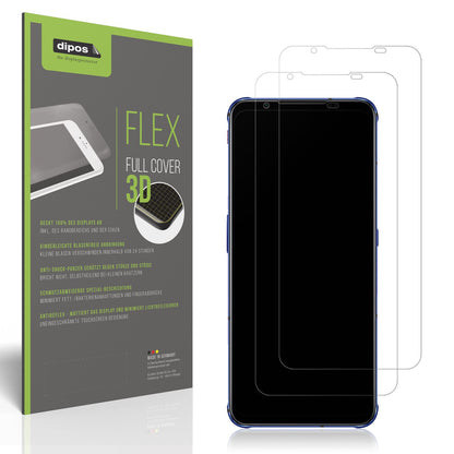 Matte Displayschutzfolie von dipos passend für Nubia Red Magic 7, 100% Displayabdeckung und blasenfreie Montage