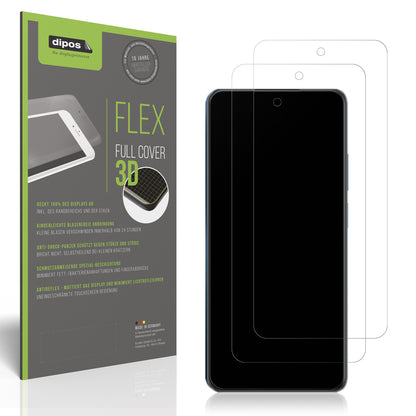 Matte Displayschutzfolie von dipos passend für Realme C65 5G, 100% Displayabdeckung und blasenfreie Montage