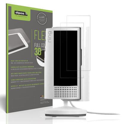 Matte Displayschutzfolie von dipos passend für Ring Indoor Camera 2. Gen, 100% Displayabdeckung und blasenfreie Montage