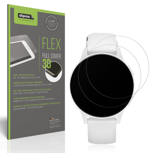Matte Displayschutzfolie von dipos passend für Sloksfil S51 1.27 Zoll, 100% Displayabdeckung und blasenfreie Montage
