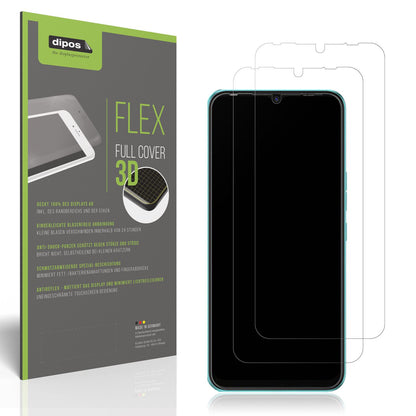 Matte Displayschutzfolie von dipos passend für Tecno Spark 8C, 100% Displayabdeckung und blasenfreie Montage
