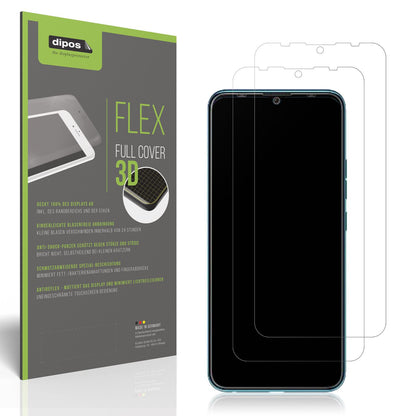 Matte Displayschutzfolie von dipos passend für Tecno Spark 9, 100% Displayabdeckung und blasenfreie Montage